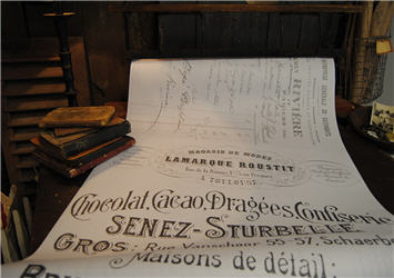 French Receipts Vellum Wrap-