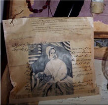 Betsy Ross potpourri pouch-