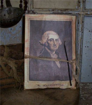 George Washington Potpourri Pouch-