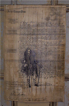 George Winn-aged, paper, sheet,