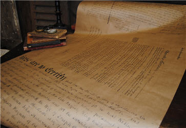 Bristish Documents Wrapping Paper-