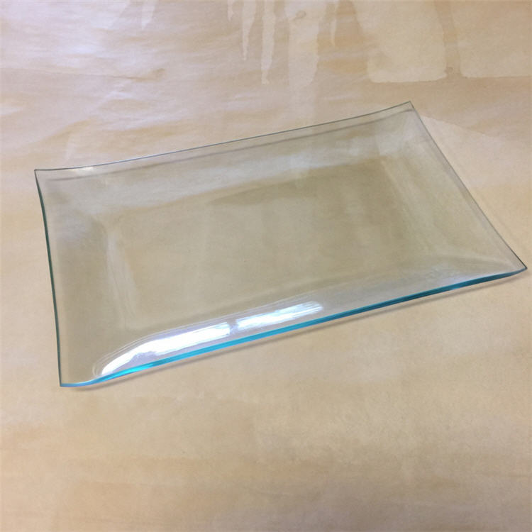 Glass Supplies for Arts Customize Glass Dishes Rectangle Glass Plate for Decoupage 12 x 16  Inch Rectangle Clear Glass Plate 18 thick