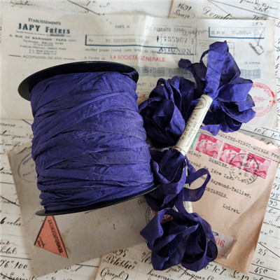 Berry Purple Aged Ribbon