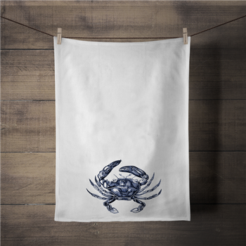 Blue Crab Tea Towel - BlueCrabTT
