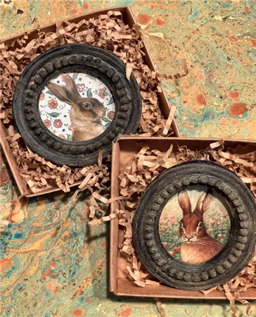 Beeswax Bunny Frames