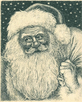 Starry Night Santa - C20