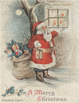 Santa at the Window - C358