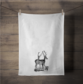 Reindeer Games Tea Towel - C51TT