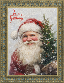 Seasons Greetings Santa - C712