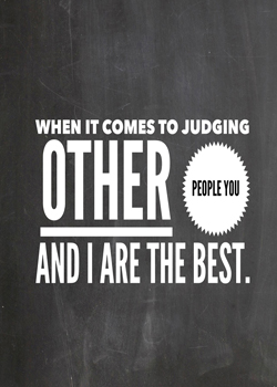 When it Comes to Judging - CH90