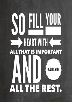 So Fill Your Heart - CH91