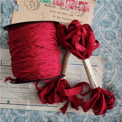 Cranberry Aged Ribbon