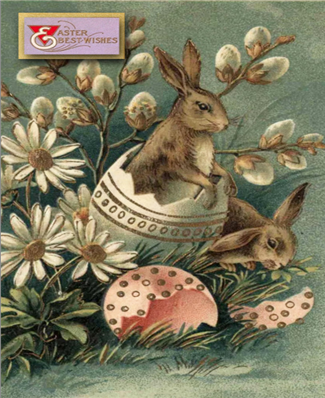 Easter Best Wishes - E166