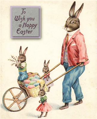 Wish You a Happy Easter - E180
