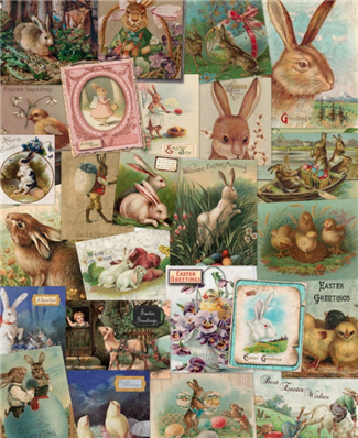 Assorted 11" x 17" 50 Piece Easter Papers Collections