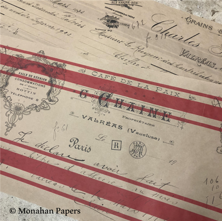 FGW Striped French Grain Wrap and Runner