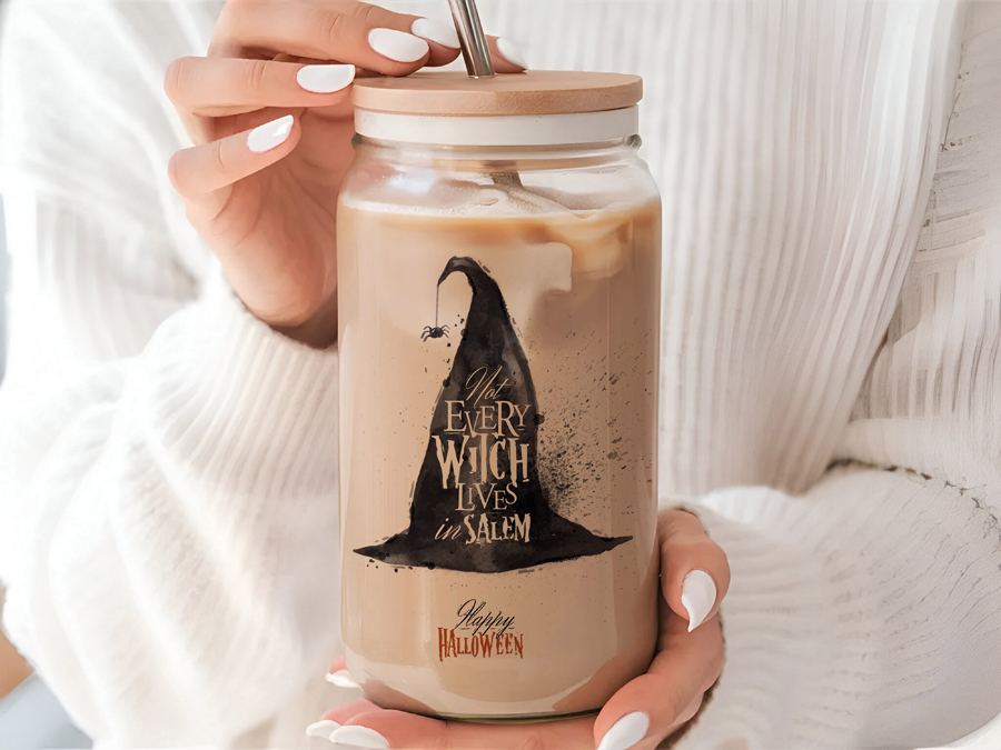 Not Every Witch Glass Tumbler - 16 oz.