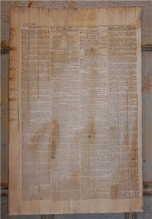 March, 10, 1855 Paper Sheet