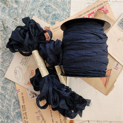 Navy Aged Ribbon