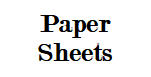 Aged Paper Sheets