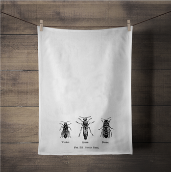 Honey Bees Tea Towel - SPS1001TT