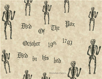 Died of the Pox Skeletons - SPS250