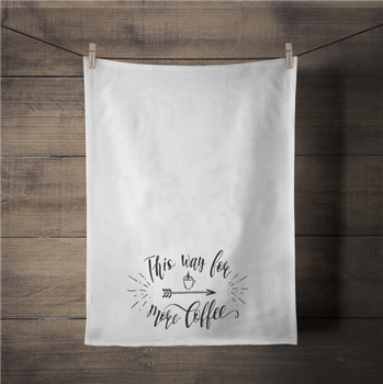Life Begins After Coffee Tea Towel - SPS1470TT