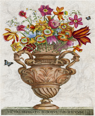 Floral Urn - X569