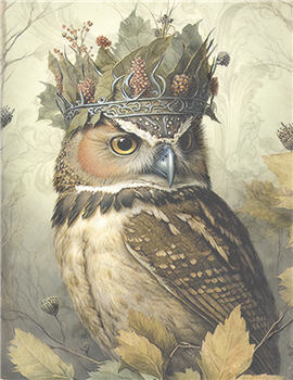 Owl King of the Forest - X948