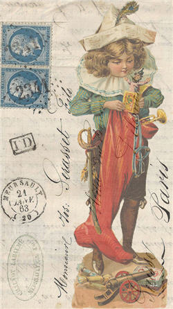 The Long Red Stocking  C175
