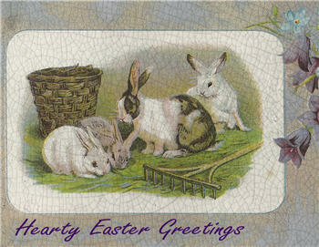 Hearty Easter Greetings - E138