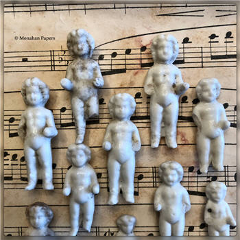 German Frozen Charlotte's - 1-1.46 inches