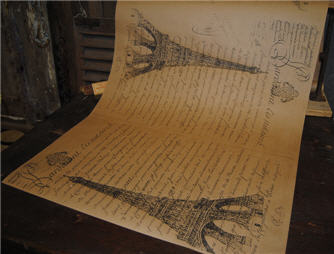 The Eiffel Tower Wrapping Paper