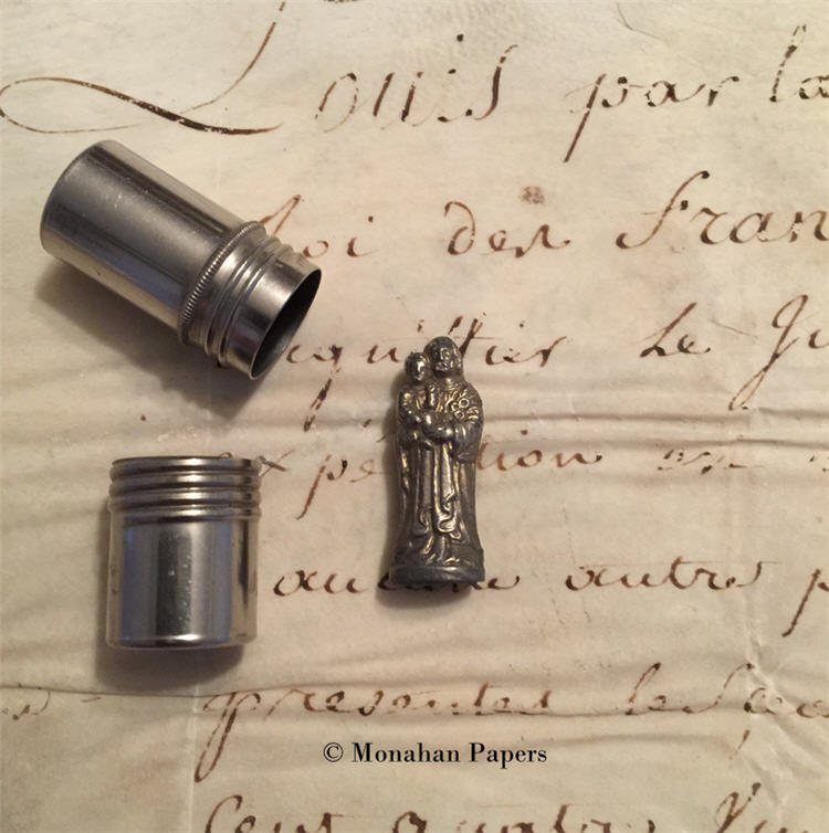 Antique French Pocket Shrine