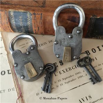 Vintage Style Locks - B