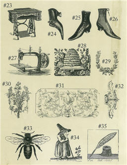 Rubber Stamps Sheet 3