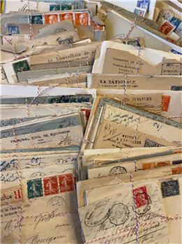 Vintage Letter bundles - 5 pcs.