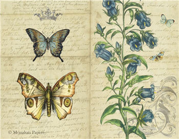 Blue Bells Butterflies - SPS1251