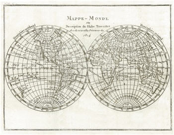 1804 Mappe -  Monde - SPS1291