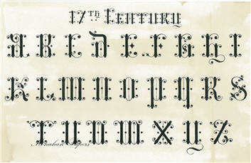 17th Century Typography - SPS364