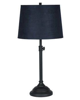 Adjustable Lamp Base - Black