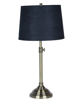Adjustable Lamp Base - Brass