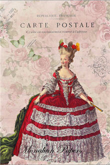Lady in Red Carte Postale - X73