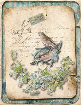 Birds in Blue - X940